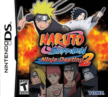 Naruto Shippuden - Ninja Destiny 2 (USA) box cover front